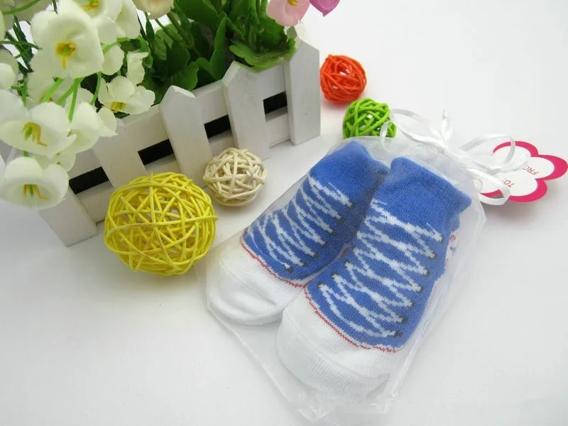Cute organic cotton white like shoe knitting toddler ankle antislip baby socks for girl boy