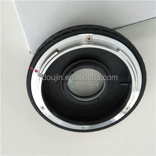 FD-EOS Lens adapter with glasses for Canon FD Lens to Canon EOS camera mount