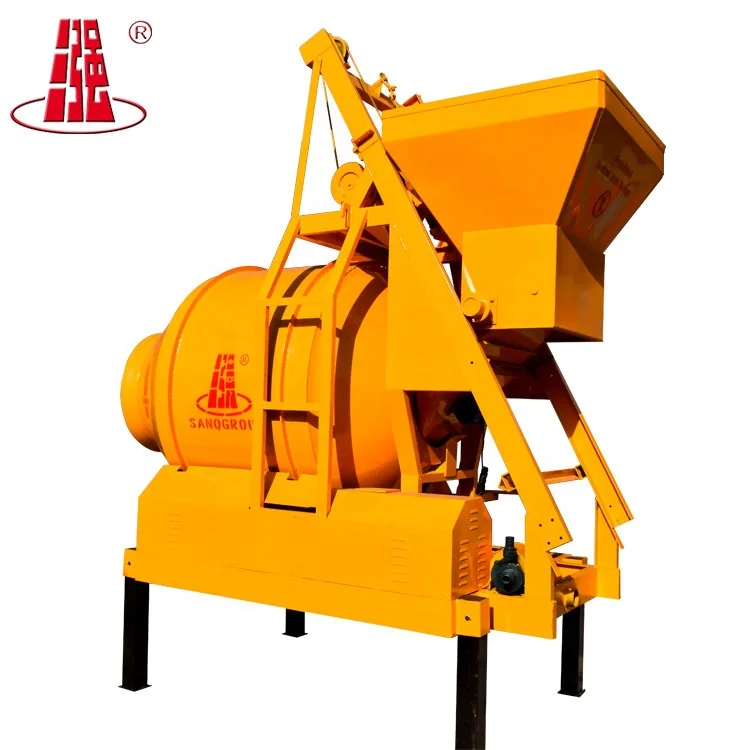 6-8 m3 h Portable Self Loader  Mobile Concrete Mixer Small Drum Concrete Pump and Concrete Mixer all-in-one Mac  for sale