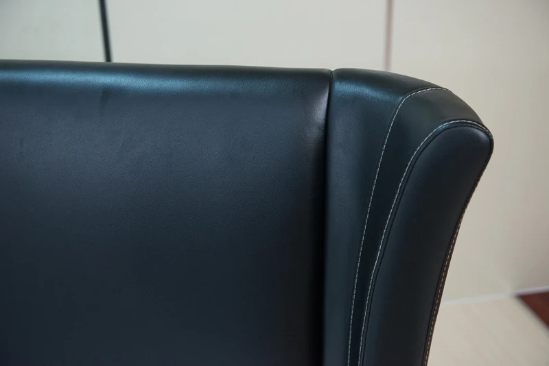 
High Quality Leather Mechanism Bed with TV in Footboard 