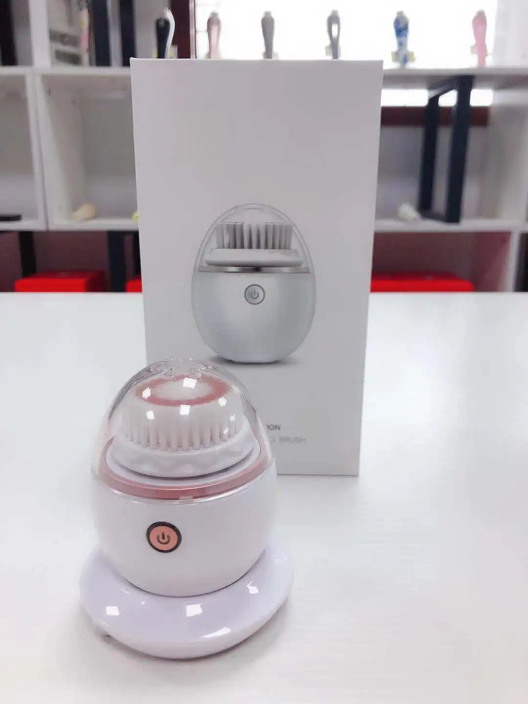 best selling products 2023 4 in 1 multifunctional face makeup cleaner electric facial cleansing brush with Dropshipping