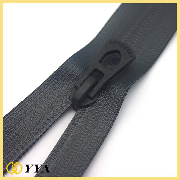 
Waterproof reverse coil zipper open ended 