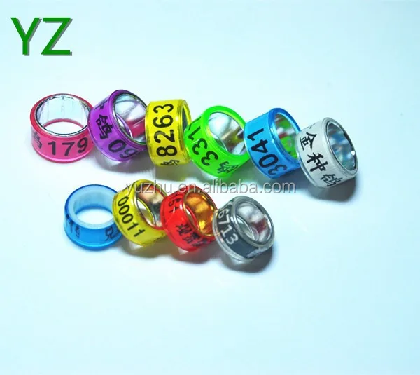 Pigeon Rings Factory supply all kinds pigeon rings YZ factory