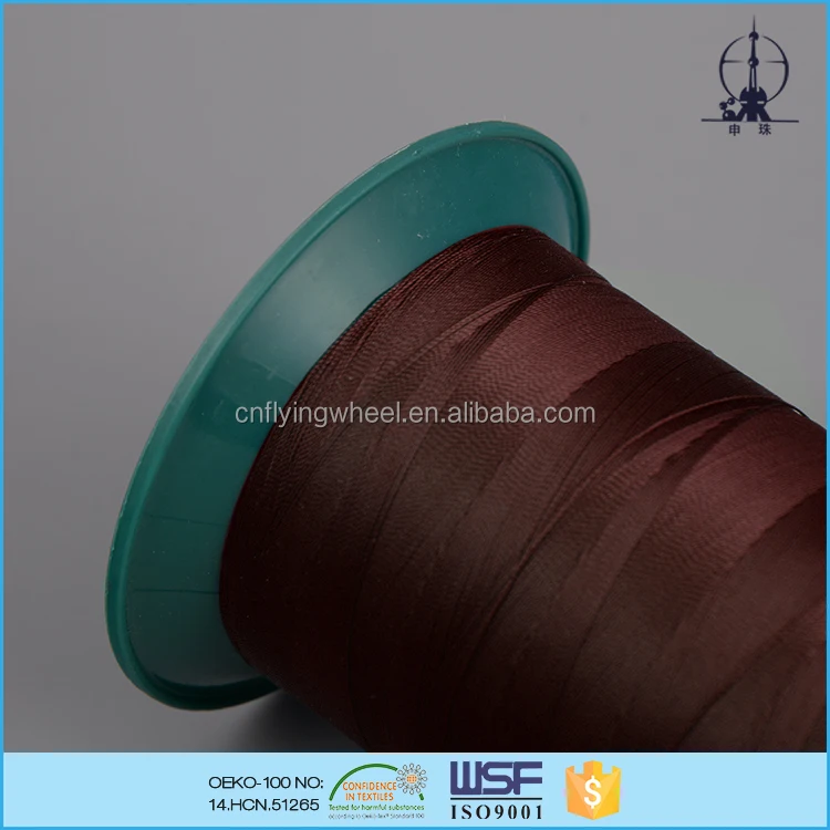 Flying Wheel 840D/3 270tex 10tickets 100% Nylon 66 Filament Sewing Thread Brands Customized Free Sample ISO9001 X-heavy Weight