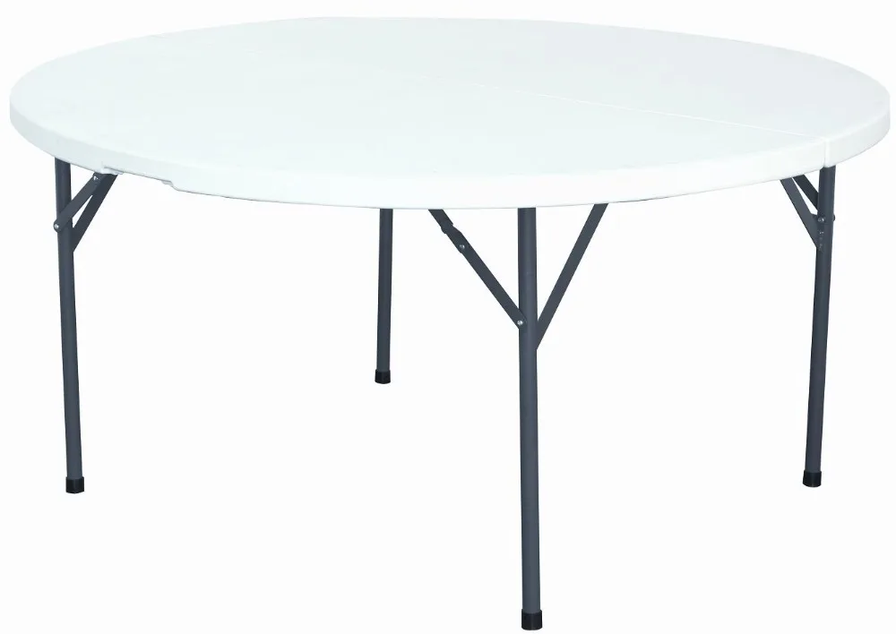 Commercial Rental Catering Folding Round Plastic Tables For Sale JC-J01