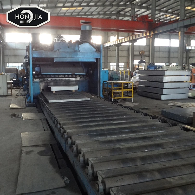 Heavy Gauge 12mm Carbon Steel CR HR Steel Coil Straightening and Leveling Cut to Length Line Machine