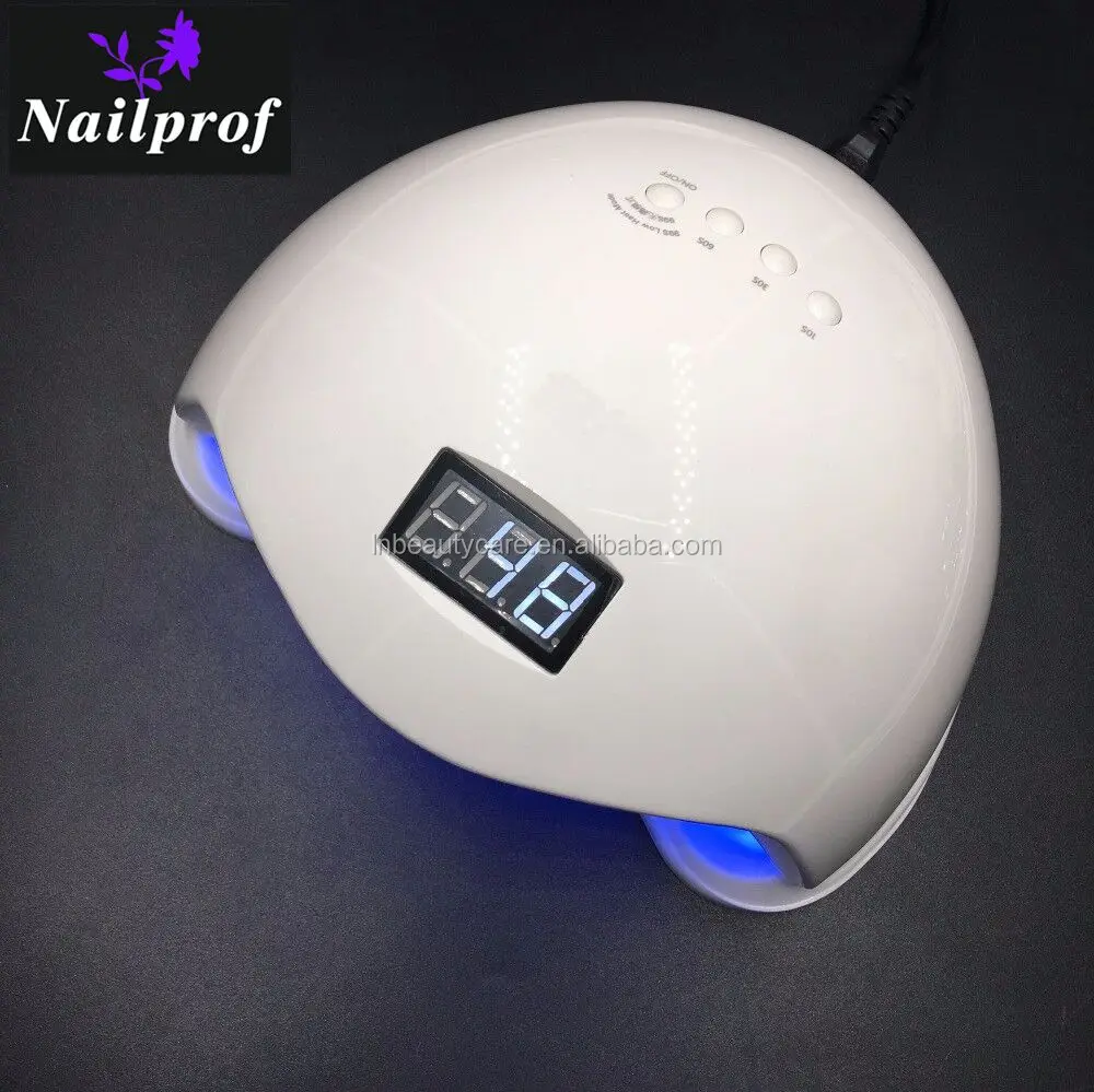 Factory price! Nailprof LED Lamp 48W Nail Dryer LCD Display 36 LED Nail Dryer Lamp For manicure Gel Polish Auto Sensor Timer