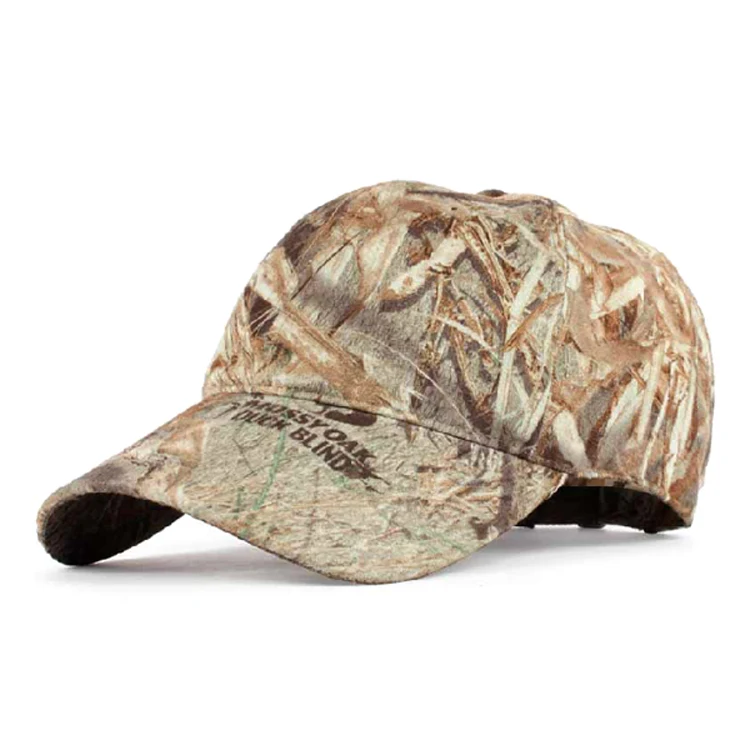 Camo Hunting  5 panel or 6 panel custom logo Tactical Baseball Cap Hat