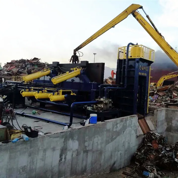 YDJ-6300 наиболее эффективным лома металла пресс-подборщик сдвига лома черных металлов, пакетировочный пресс для ножниц