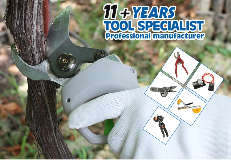 2019 New 36V KAMAZ Orchard Power Pruner for Vinyard with Li Battery Cordless Garden Pruning Shears