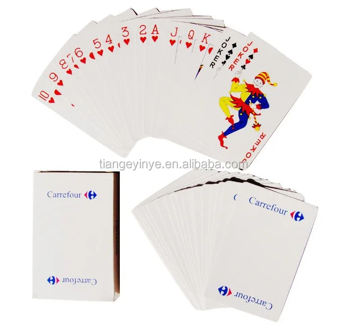 Paper Joker Playing Cards
