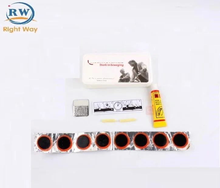 
Foldable bicycle maintenance repair tools bike tool kits tire repair patch 