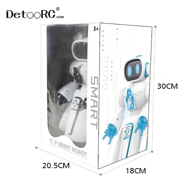 Detoo children cleaning robotic toys dancing and singing robots model vacuum robot toy kids