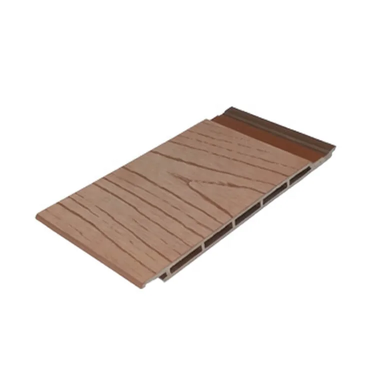 Exterior Fire-proof WPC Wall Panel Building Materials Wall Clading Decorative WPC Outdoor Wall