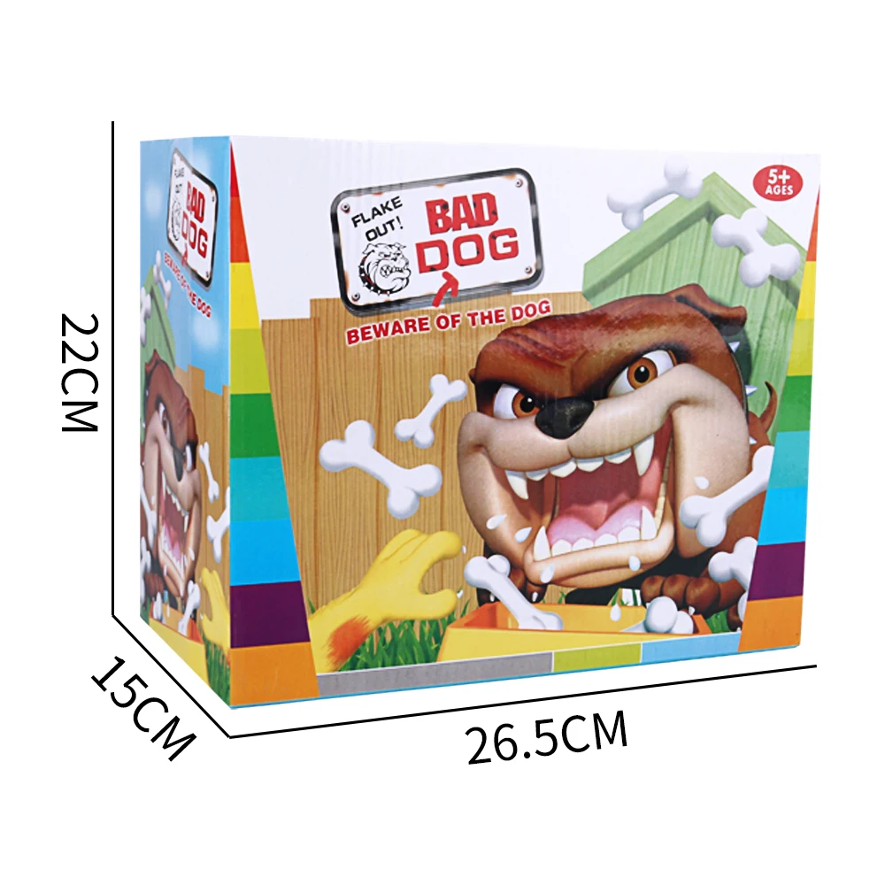 Funny interesting interactive bite toys beware of the bad dog board game for kids