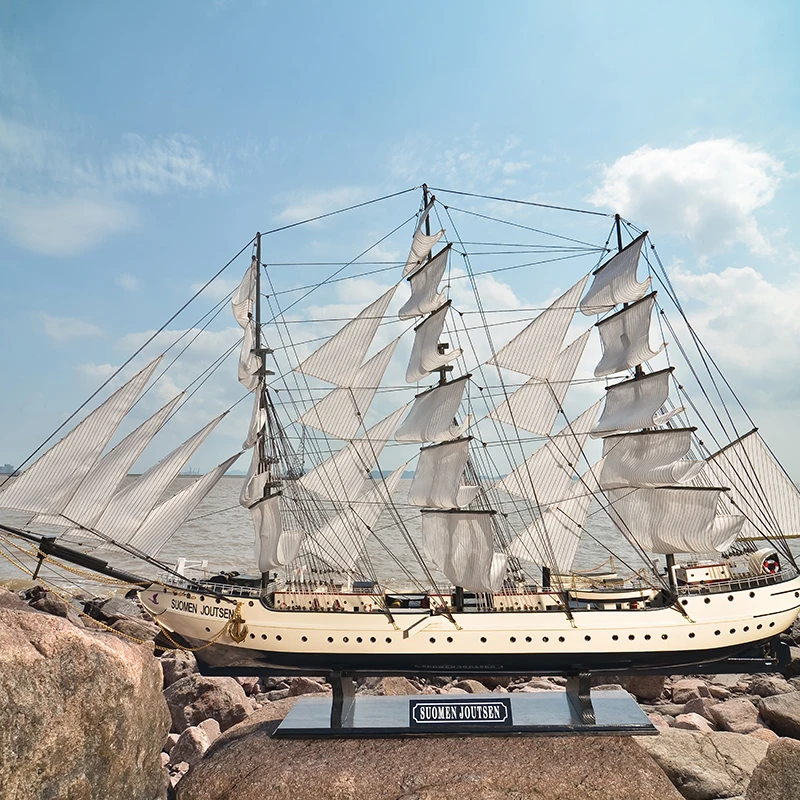 Big Length 240 CM Wooden Handcraft Ship Model PTW001