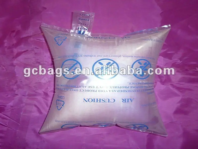 inflatable plastic air bag for shipping or sea travel bag