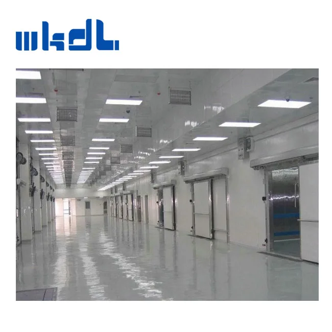 building design supermarket pu panel compressor cooling system cold room for fish