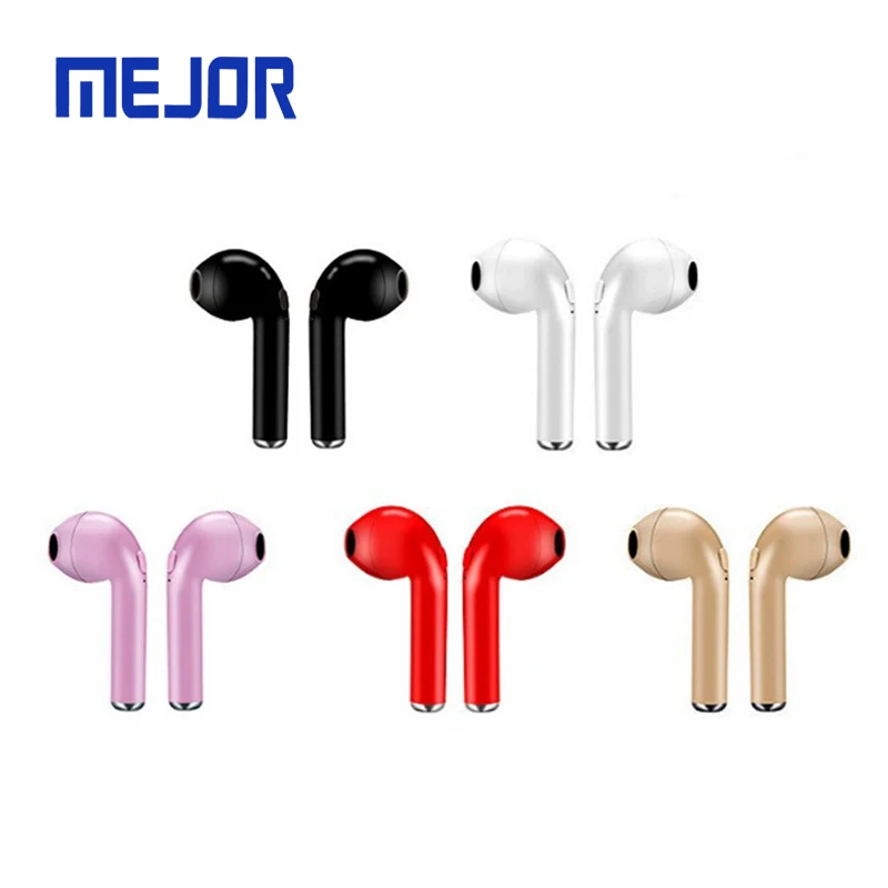 White window stereo i7 mini sports headset Pro5 earphones i7s TWS headphone i12 wireless earbud