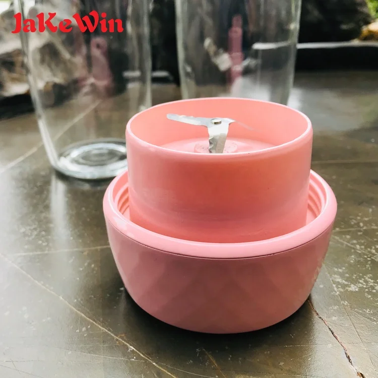 
Hot sale 0.4L portable fresh fruits juice blender bottles joyshaker with usb charger 