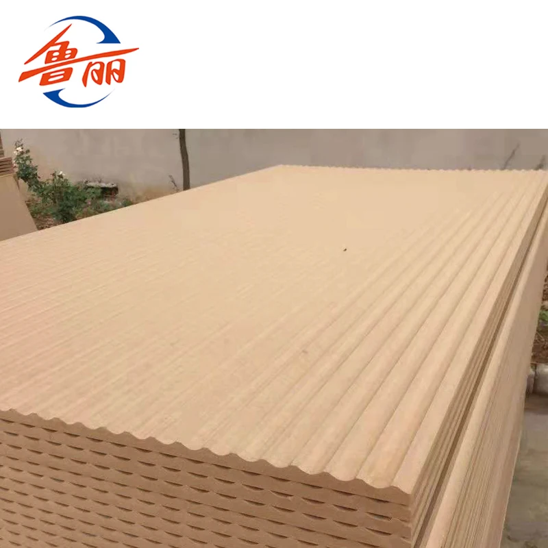 
China LuLi Group Decorative 3d MDF Wall Panel 