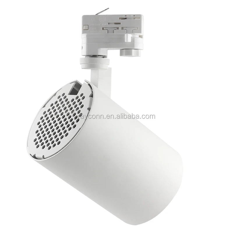 2020 Brand New 40W high lumen track spot light 3 phase LED track projector