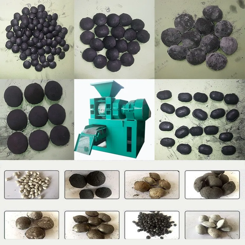corn cob charcoal briquette machine, Desulfurization Gypsum Ball Press Coal Briquetting Machine