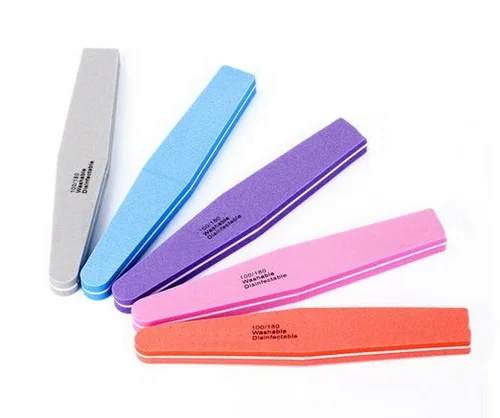 Bulk factory price custom doll design smoothly sanding soft material beauty salon manicure nail art tool polish buffer blocks