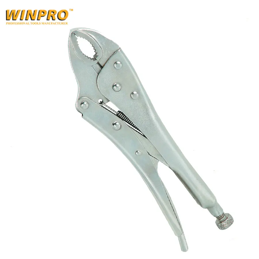 High quality 10' Vise Grip Curved Jaw Locking Pliers with wire cutter