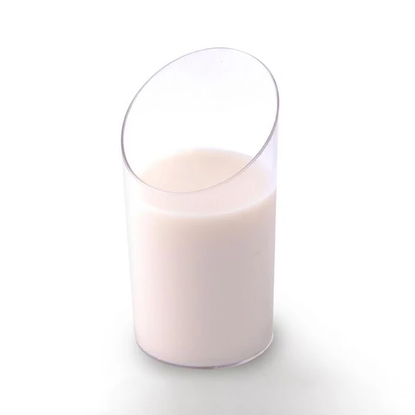 2oz Clear Square Mini Dessert Ice Cream And Cake Cup