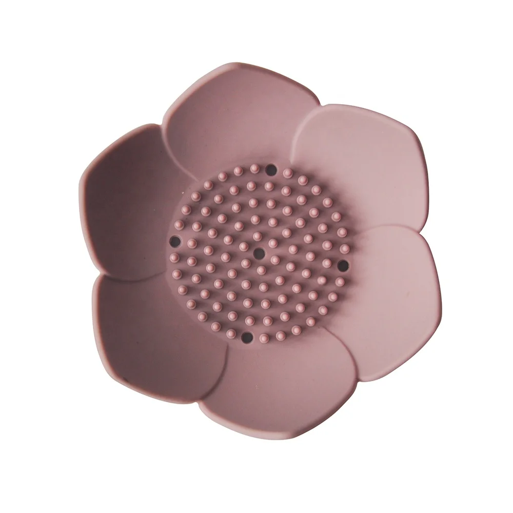 
Beautiful Flower Shape Bathroom Cheap Soap Dish 