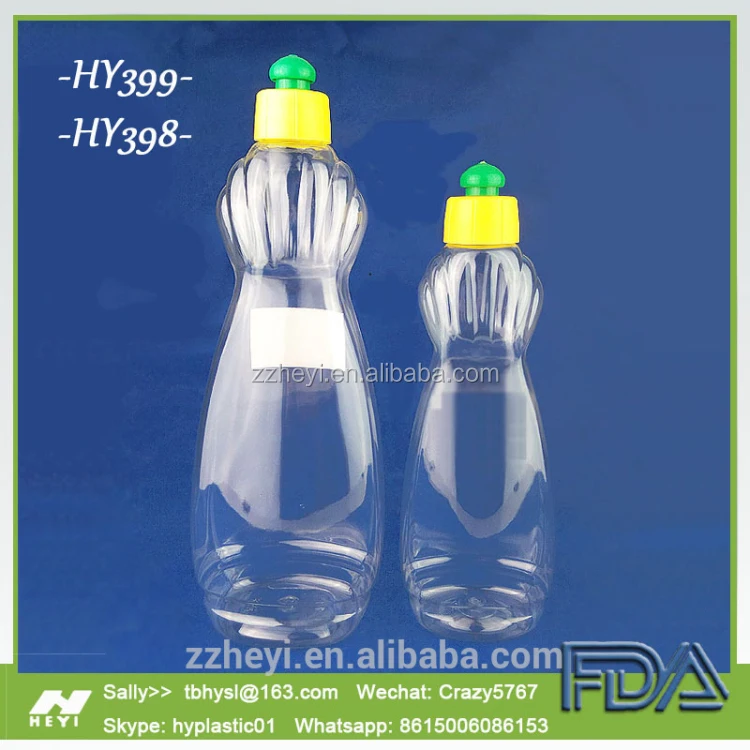 25oz 750ml Empty Plastic Liquid Soap Bottle Dishwashing Bottle