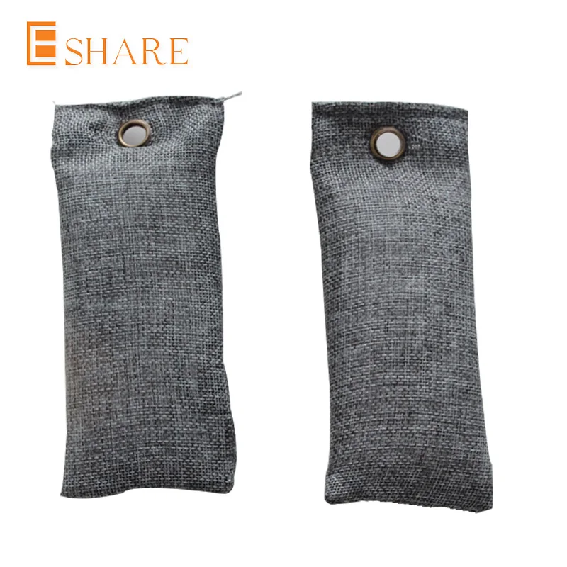 
Anti Odor Reusable Bamboo Charcoal OEM Desiccant Bag Remove Shoe Odor 