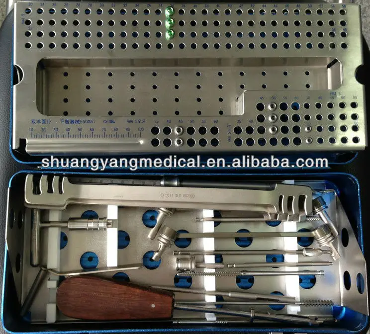 нижних конечностей медицинский инструмент случае для нормальной хирургической пластин