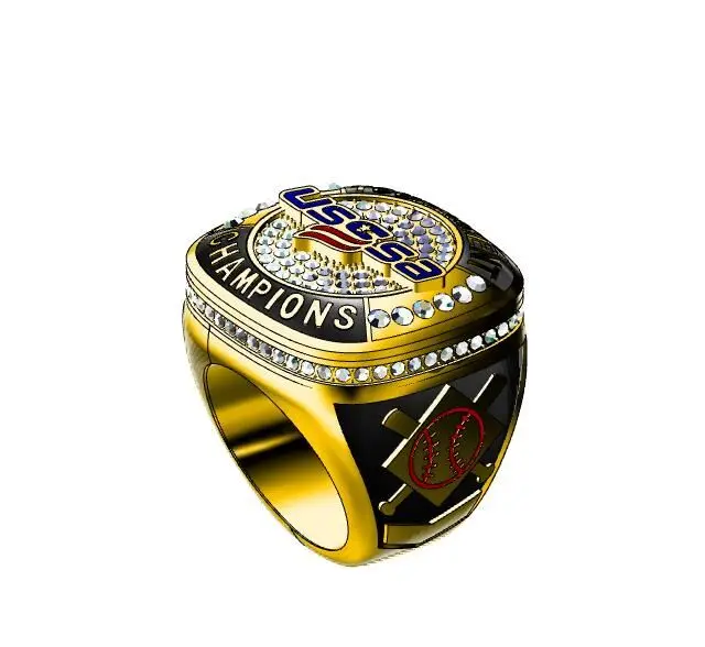 Custom Your Design USA usssa TOURNAMENT FINALIST CHAMPIONS Silver  Stock