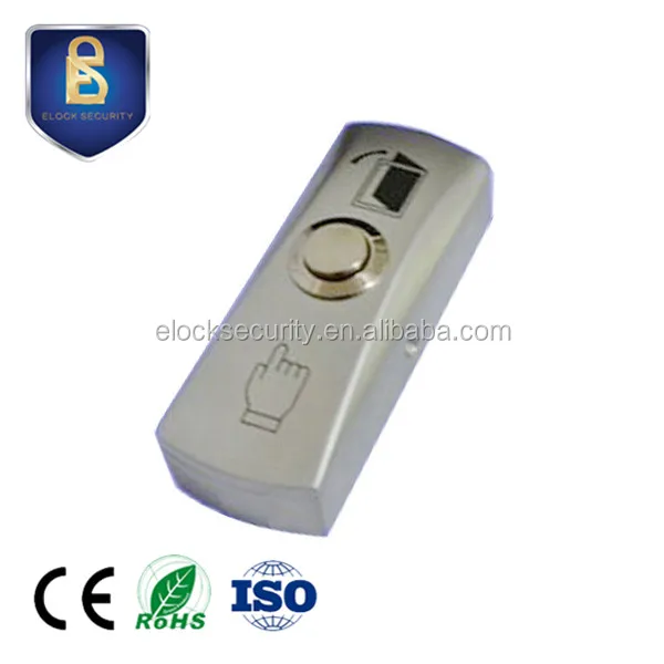 Металлическая кнопка выхода двери с задней коробкой