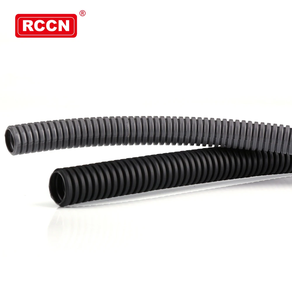 
High Quality Pvc Slotted Flexible Corrugated Electrical Conduit Pipe 