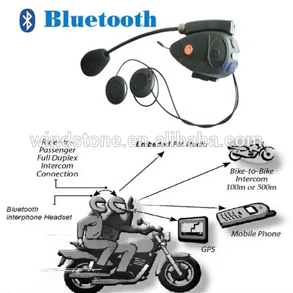
Intercomunicador Moto Helmet Headset for 100 Meters 