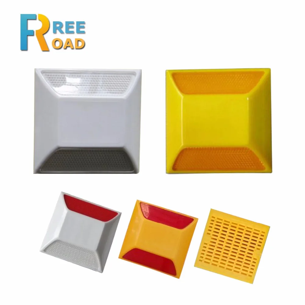 Reflective Highway Markers Plastic cat eye Road Stud Reflectors