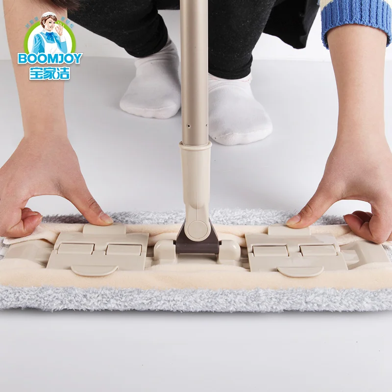 BOOMJOY FC-16 бюджетный Magic 360 Вращающийся Телескопический из микроволокна плоская уборки пола Швабра с хорошим качеством