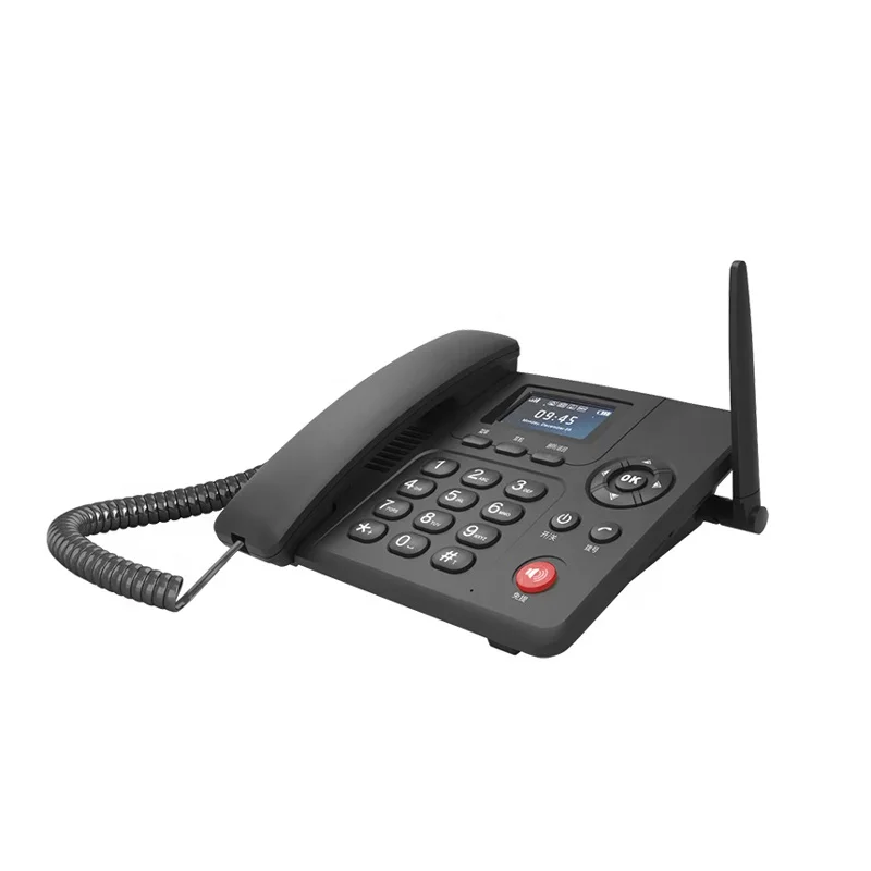 China Manufacturer GSM CDMA Fixed Wireless Phone 2G 3G Desktop Telephone Set