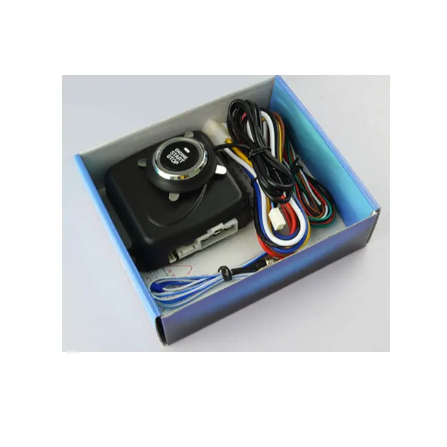 
Car Engine push start stop button system with remote start function for car alarm 