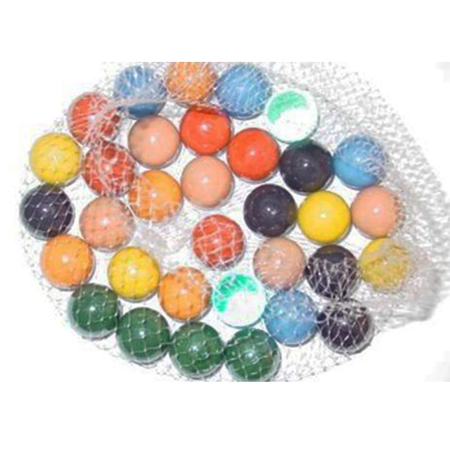 Vintage Glass Turquoise Glass Striped Marbles With Shooter Beautiful