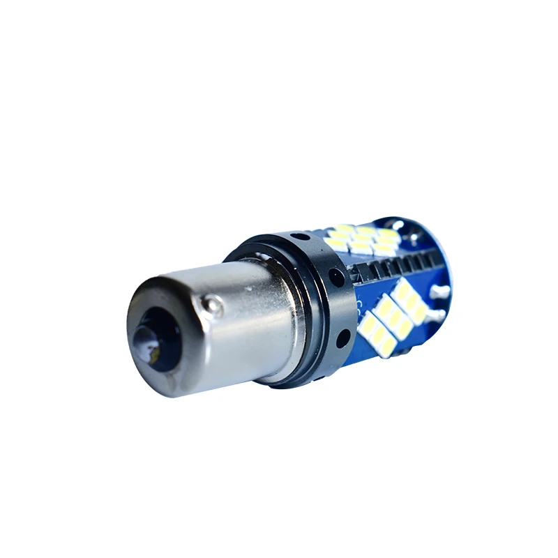 Новое поступление, S25 1156 1157 48SMD CANBUS 3030 чип белого и желтого цвета для поворотников автомобиля, стоп-сигнал, противотуманные фары