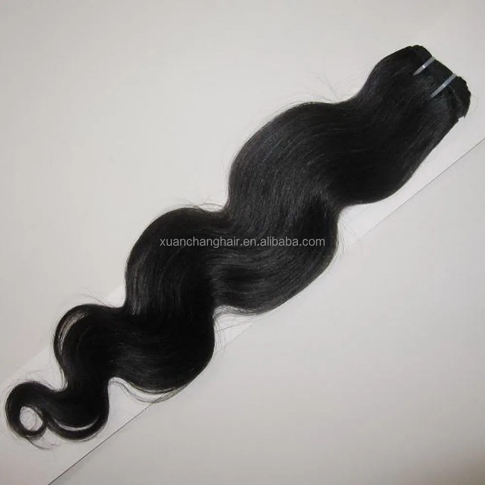 remy virgin european human hair bulk body wave human hair machine weft
