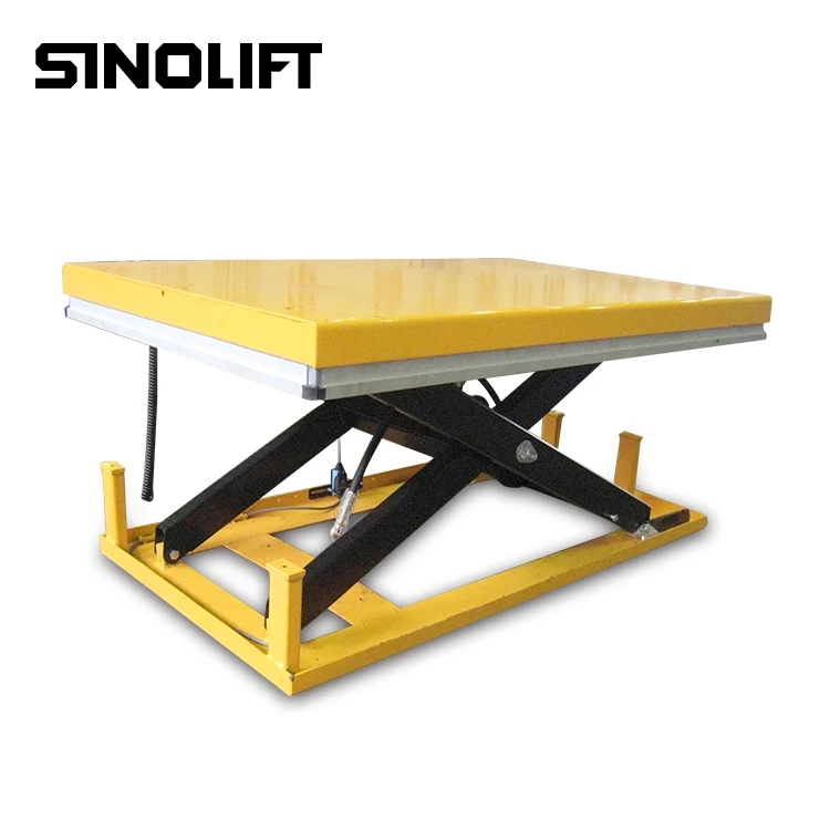 Sinolift HW Series Super Large Table Board Electric Platform Lift With Overload Protection Function