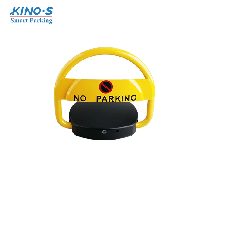 Water proof steel car parking control lock with remote controller
