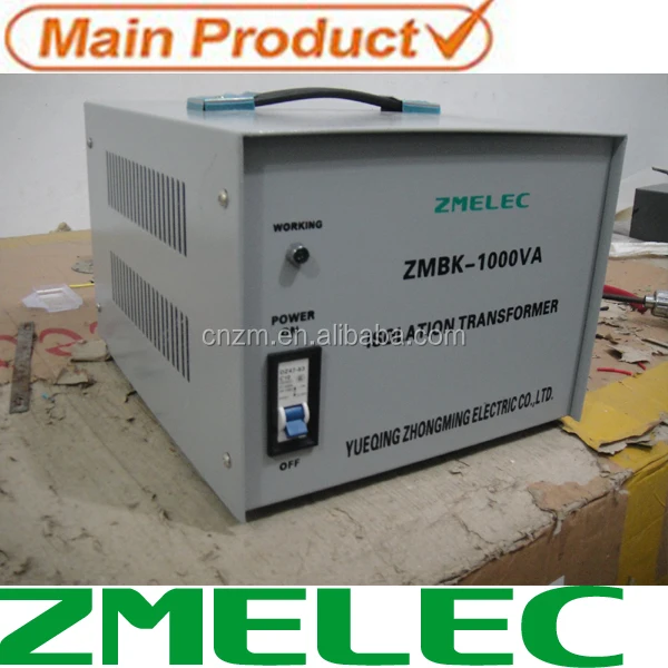 isolation transformer 1kva/isolation transformer 1000va