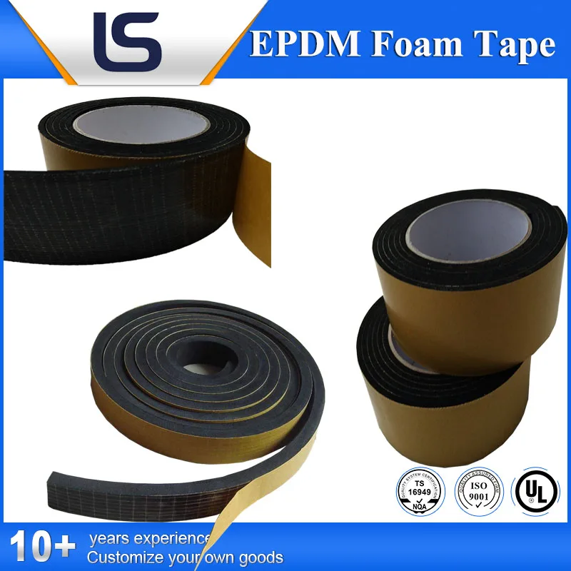 1MM Single Sided EPDM Foam Adhesive Tape