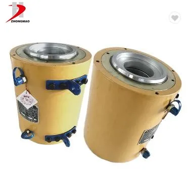 Prestressed equipment post tension concrete steel strands 250 ton hydraulic jacks  with ISO certificate